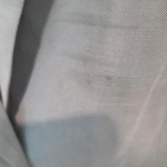 A New Day Women's XL Green Linen Blend Button Front Blazer Jacket Roll Tab Sleev - Picture 7 of 8